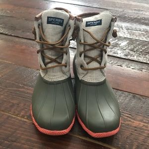 Sperry Saltwater Duck Boot size 8.5 like new